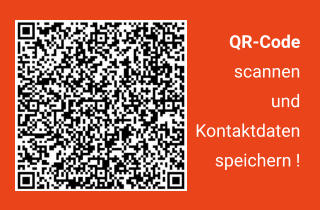 QR-Code  scannen und  Kontaktdaten speichern !