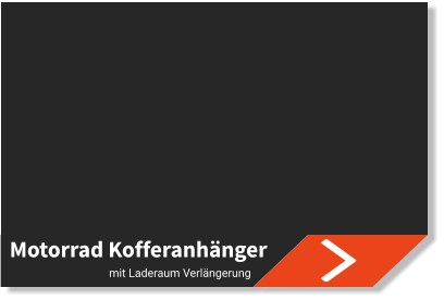 Motorrad Kofferanhänger mit Laderaum Verlängerung