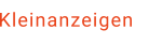 Kleinanzeigen